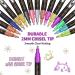 Aen Art Double Line Outline Pens Set - 26 Shimmer Colors for Doodling, Drawing, and Calligraphy - Buy Online on SooperMarket.com