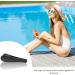 Back Applicator Long Handle Lotion Applicator for Back Portable Travel Self Sunscreen Applicator with Long Reach Folding Handle for Elderly Women (Black) cream applicator - Buy Online on SooperMarket.com