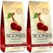 English Scone Mix Tart Cherries by Sticky Fingers Bakeries Easy to Make English Scones Fresh Baked Makes 12 Scones (2pk) 1 Pound (Pack of 2)