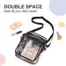 YCBB Clear Stadium-Approved Purse for Women - Adjustable Shoulder Strap - 8.8 Inch Clear Bag - Buy Online on SooperMarket.com