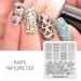 Nail Art Stamping Plates | Fruit & Vegetable Ice Cream Patterns | DIY Manicure Tools NA023 - Buy Online on SooperMarket.com