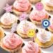 Whaline 40Pcs Preppy Pink Party Cupcake Toppers 10 Designs Paper Cake Decor Cute Cupcake Picks for Y2K Bachelorette Birthday Party Supplies Photo Booth Props - Buy Online on SooperMarket.com