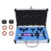 Chiropractic handheld device adaptation correction tool with case ergonomic manual massage device for the spine adjustment for men and women manual back massage device for (violet)