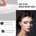 Clear Face Visor for Microblading Makeup Eyelash Extensions - 30 Soft Transparent Shields for Eye Protection & Aftercare - Buy Online on SooperMarket.com