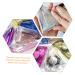 NOLITOY Eyelash Storage Box - 6 Pcs Lash Tray Organizer for False Eyelashes | Crystal Plastic Lash Case | Perfect Eyelash Holder 8.3x8.3CM - Buy Online on SooperMarket.com