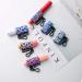 6 Pack Lip Balm Holder Compact Clip-On Neoprene Sleeve - Leopard & Flower Design - Buy Online on SooperMarket.com