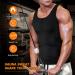 Cimkiz Men's Neoprene Sauna Vest Waist Trainer with Zipper, Black - Large - Buy Online on SooperMarket.com