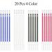 4pc Heat Erasable Pens with 20 Refills for Sewing, Quilting & Dressmaking - Blue Cap Tailor's Chalk Pen - Buy Online on SooperMarket.com