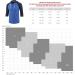 KNQR Mens Casual Raglan 3/4 Sleeve Hoodie Baseball Henley T-Shirt XL - True Black/Heather Charcoal - Buy Online on SooperMarket.com