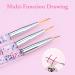 Nail Stamper Kit with Clear French Tip Stamp, 3 Nail Art Pens, and Scrapers - Nail Stamping Accessories for French Nails - Buy Online on SooperMarket.com