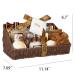 Coconut Vanilla Spa Bath Gift Set for Women - 17pcs Spa Kit with Shower Gel, Bubble Bath, and Bath Bomb Basket - Perfect for Holidays and Special Occasions - Buy Online on SooperMarket.com