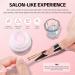 Coscelia 8G Clear Acrylic Powder French Nail Art Powder System for Acrylic Nails Extension DIY at Home Long-Lasting No Needed Nail Lamp Cured - Buy Online on SooperMarket.com