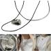 Shop Oralgos Fashionable Heart Pendant Necklace - Double-Layer Leather Cord Adjustable Women's Accessory - Buy Online on SooperMarket.com