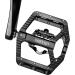 Black MZYRH MTB Mountain Bike Pedals with Cleats - Dual Function SPD Compatible, Sealed Clipless Aluminum, 3 Bearings - 9/16 Platform - Buy Online on SooperMarket.com