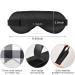 Haskirky Light Blocking Eye Mask | Breathable & Adjustable for Adults | Perfect for Travel, Yoga, Meditation & Office | Deep Sleep Goodies | White Black Buffa - Buy Online on SooperMarket.com