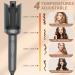 Pretfy Automatic Curling Iron - 1 Inch Ceramic Ionic Auto Hair Curler with LCD Display 4 Temperature Settings Anti-Scald & Auto Shut-Off - Fast Heating for Effortless Hair Styling - Buy Online on SooperMarket.com