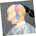 COOLHIYA 2 Pairs Hair dye Ear caps Heat Protection Hair Dyeing Supplies Ear caps for Hair dye Hair dye Ear Cover Hair Coloring Ear Cover Ear Muffs Silica Gel tab Accessories Men and Women Blue 7.5x5cm - Buy Online on SooperMarket.com