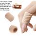 AUXHCYL 26-Piece Soft Gel Toe Tubes Sleeves for Pain Relief - Corn Pad Protectors, Toe Caps, Toe Separator Silicone Protectors for Women - Buy Online on SooperMarket.com