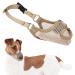 Muzzle for large medium -sized little dog soft muzzle against barking with opening at the front breathable muzzle against chewing muzzle for dogs gift for pets (m)