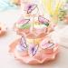 66 Pack Purple Gold Butterfly Cupcake Toppers for Wedding & Birthday Party Decor - Buy Online on SooperMarket.com