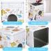 Multifunctional Iron Laundry Detergent Container with Window Lid - Large Capacity Storage Box - Buy Online on SooperMarket.com