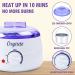 Waxing Kit for Women Men | Painless Hair Removal with Hard Wax Beans | At Home Waxing Kit for Sensitive Skin | Includes Wax Warmer and Applicator Sticks | Ideal for Eyebrow, Armpit, Bikini, Brazilian | All-White - Buy Online on SooperMarket.com