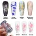 Rotatable Nail Stamp Set | Silicone Nail Art Tools & French Nail Design Accessories - Buy Online on SooperMarket.com