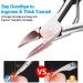 Toe Nail Clipper for Thick or Ingrown Toenails Heavy Duty Toe Nail Clippers Toenails Trimmer Professional Ergonomic Toenail Clippers with Surgical Stainless Steel Sharp Blades - Buy Online on SooperMarket.com