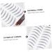 Gogogmee 12 Sheets false eyebrows for women eyebrow water transfer Transfer stickers - Buy Online on SooperMarket.com