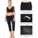 Neonysweets Women's Workout Leggings with Phone Pocket - Small, Black - Buy Online on SooperMarket.com