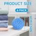 Laundry Dryer Balls Non-Melting Dryer Balls New Material Softer Washing Machine Balls 6 Pieces - Buy Online on SooperMarket.com