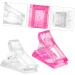Mikinona 12pcs Nail Clip Nail Fixing Clips Nail Binder Clips Led Builder Clamps Nail Tip Fixing Clamp Nails Kits Manicure Extension Led Kit Finger Clip White Plastic Shaping Mold Clamp 4X3X2CM White - Buy Online on SooperMarket.com