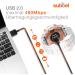 Buy Subtel 1m Replacement USB Cable for Garmin Fenix 7 6 6 Pro Vivoactive 4 & 3 | Colorful 10x Dust Protection Caps | USB A 2.0 Charging Data Cable - International Shipping Available - Buy Online on SooperMarket.com