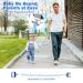 Zooawa Toddler Leash - Anti Lost Wrist Link with Magnetic Lock - Reflective Safety Walking Harness for 2-4 Years Old - Blue - Buy Online on SooperMarket.com
