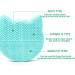 2 in 1 Makeup Brush Cleaning Mat Double-layer Silicone Cleaning Mat Makeup Brush Cleaning Pad Portable Silicone Pad Scrubber with Storage Layer for Cosmetic Brushes Washing Tool for Travel (Green) - Buy Online on SooperMarket.com