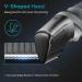 Waterproof Intimate Razor for Men - Kensen V-Shaped Body Razor | Wet & Dry Use for Legs Chest and Armpits - Buy Online on SooperMarket.com