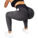DAZLOR Women High Waist Butt Lifting Leggings with Pockets | Black XL - Buy Online on SooperMarket.com