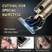 Professional T-Blade Cordless Hair Trimmer for Men - Zero Gap Electric Beard & Hair Clippers Kit with LCD Display - Rechargeable & Gold - Perfect Gifts for Men - Buy Online on SooperMarket.com