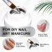 Metallic Painting Gel - Mirror Silver UV Painting Gel - 3D Metal Painting Gel Drawing Mirror Gel Nail Polish Glossy DIY Nail Art for Women Girls - Buy Online on SooperMarket.com