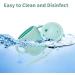 Adocham Silicone Baby Cup with Straw & Handles | BPA-Free Toddler Sippy Training Cup 5oz (Cyan) - Buy Online on SooperMarket.com