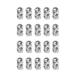 20pcs Vintage Hair Beads Accessories - Smooth Surface Beard Beads for Women | Free Styling & Wide Use - Buy Online on SooperMarket.com