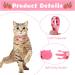 VKPETFR Breakaway Cat Collars with Bell & Cute Pendants - 3 Pack Adjustable Safety Kitten Collars - Ideal Decoration for Girl Boy Cats, Puppies, and Small Pets - Buy Online on SooperMarket.com