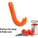 SUL Ring Pull Can Opener Designed for Weak Hands Weak Grip or Limited Dexterity Arthritis Elderly Children and Anyone with Low Strength Makes Easy Work of Opening Cans jar (Orange) - Buy Online on SooperMarket.com