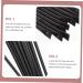 FOYTOKI 12pcs Eyeliner Brush Eye Shadow Brush Eye Liner Brush Winged Makeup Brush Makeup Brushes Eyeshadow 14.5x0.7x0.5cm Black - Buy Online on SooperMarket.com