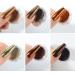Chrome Nail Powder Set - 6 Metallic Brown Colors for Mirror Effect Manicure | Glitter Dust & Sponge Applicators - Buy Online on SooperMarket.com