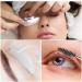 JASSINS Lash Shampoo Kit for Extensions - 100ml Cleanser Set with Cleaning Brush, Rinse Bottle, Mascara Brush, and Eye Pads - Gentle Formula for Professional and Self Use - Buy Online on SooperMarket.com