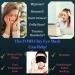 FOMI Cold Clay Therapy Eye Mask | Ice Pack for Migraine Relief | Reduces Puffiness and Dark Circles | Stress Reliever with Natural Mud Filling | Fabric Backing (Black) - Buy Online on SooperMarket.com