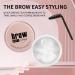 Eyebrow Soapbar - Waterproof Brow Lifting Wax | Eyebrow Styling Wax Eyebrow Shaping Wax for Brows Clear Brow Styling Wax for Lamination Effect Klufo - Buy Online on SooperMarket.com