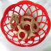 Organic Wooden Hedgehog Teether Toys - Set of 2 | Handmade Baby Beaded Teething Toy | Food Grade Materials - Perfect Baby Shower Gift - Buy Online on SooperMarket.com