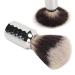 Nylon Beard Foam Brush with Alloy Handle - Portable Dirt Removal Brush for Salon & Travel - Buy Online on SooperMarket.com